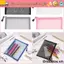 ORDOBOX 1 Dây Kéo Bút Chì Màu Trơn Trang Điểm Thời Trang Túi Xách Mỹ Phẩm Ví Đựng Tiền Xu Bảo Quản Mỹ Phẩm