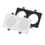 Led Hai Đầu Hình Chữ Nhật Downlight Lưới Trần Đèn Chuyên Dụng 15x15 Nhúng Aisle Trần Lưới Chiến Đấu Mật Ánh Sáng 7VLE
