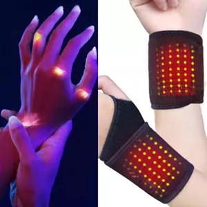 DARON Chăm Sóc Sức Khỏe Nam Nữ 1 Đôi Tourmaline Giữ Ấm Hỗ Trợ Nẹp Bảo Vệ Dây Đeo Tay Thể Thao