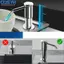 <cosyh>Stainless Steel Soap Dispenser Extension: sturdy Pump for Effortless Cleaning!