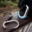 Nhíp 1PC Hợp Kim Nhôm Đa Năng Loại D Móc Tiện Ích Xoay Được Qui-Hanging Carabiner Kẹp Để Cắm Trại VN