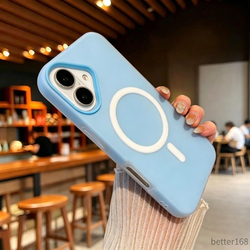 Ốp Lưng Từ Tính Cho IPhone 13 14 15 16 17 Pro Max Chống Sốc Bảo Vệ Camera đẹp