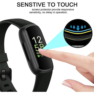3D Phim Cong Bảo Vệ Màn Hình Dành Cho Fitbit Inspire 3 Đồng Hồ Thông Minh Phim Bảo Vệ Phụ Kiện Mềm HD Trong Suốt Phụ Kiện