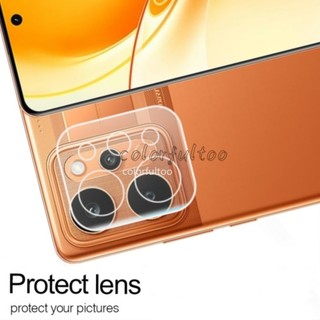Realme P4 Power 2026 Clear Diamond 3D Cong Kính Cường Lực Camera Dành Cho Realme P4 Power P4Power P4Lite P4X 5G Full Cover Keo Dán Bảo Vệ Màn Hình Camera Mặt Sau Ống Kính Phim