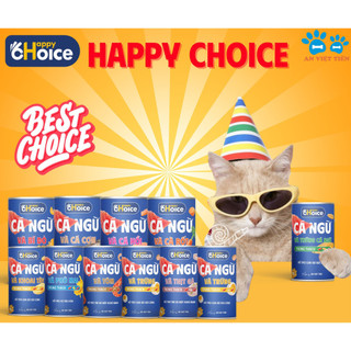 [COMBO TIẾT KIỆM ] PATE HAPPY CHOICE - PATE DẠNG THẠCH HỖ TRỢ CHỨC NĂNG CHO MÈO MỌI LỨA TUỔI