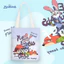 Crazy Animal City Hoạt Hình Dễ Thương Trẻ Em Túi Vải Túi Đeo Vai Trường Trung Học Cơ Sở Học Sinh Tiểu Học Lớp Tay