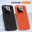 Ốp Điện Thoại Từ Tính Làm Mát Xiaomi17 Cho Xiaomi 17 Pro Max 15 Pro Mi 13 14 13T Poco F8 Pro F7 Ultra F6 Pro F5 Pro X8 Pro Max Redmi K60 K70 K80 Pro Chống Rơi Trở Lại