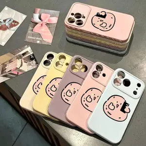 Biye bột nhỏ Thích hợp iPhone 17/16 trường hợp điện thoại 1512 mới 1314