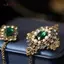 AqToCna Vintage Kim Loại sel Trâm Cài Nữ Phù Hợp Với Trang Trí Pha Lê Thổ Cẩm Pin AqToCna