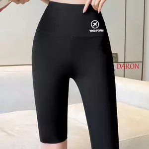 DARON Nâng Hông Quần Short Tập Yoga, Quần Legging Nữ Co Giãn Chặt, Nâng Cơ Thể Giảm Béo Đào Mông Nâng Quần Short Biker Chạy Bộ