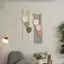 Tấm thảm lá dệt tay nhỏ tươi Bohemian tua rua trang trí tường Phòng ngủ B & B treo tường 5.26