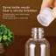 5 / 10 Chiếc Trong Suốt PET Flip-Top Chai Rỗng Có Thể Đổ Lại 10ml-100ml Cho Mỹ Phẩm Lotion Dầu Gội Du Lịch Di Động Chống Rò Rỉ