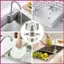 Bồn Rửa Thoát Nước Lọc Kim Loại Nhà Bếp Bồn Rửa Nút Chặn Có Giỏ Chống Tắc Cho Người Yêu Nấu Ăn Tại Nhà shopidaevn