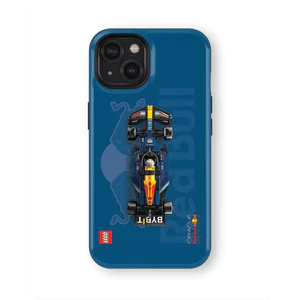 Blue Bottom f1 Racing Model Thích hợp cho iPhone 17ProMax 16Pro 15 11 12 13 14 xs XR 17Air Vỏ bảo vệ hai lớp chống sốc Vỏ điện thoại