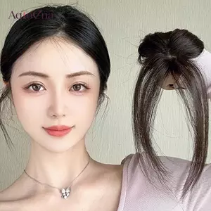 AqToCna Tóc Giả Nổ Bên Trái Và Bên Phải Tóc Giả Nổ Chia Nổ Tóc Giả Phần Nối Dài Cho Bé Gái AqToCna