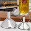 5 Phễu Inox Kim Loại, Bộ 3 Phễu Nhỏ Lớn, Phễu Mini Cấp Thực Phẩm Cho Nhà Bếp VN