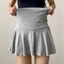 Váy xếp nếp PYCOU, Váy ngắn nữ cạp cao ngăn ngừa phơi sáng, Váy ngắn thể thao co giãn cao thông thường dành cho thể thao chơi gôn