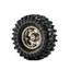 4 40mm 3mm Hex 0.7 "Kim Loại RC Bánh Xích Lốp Và Bánh Xe Cho 1 / 30 Trục SCX30 Ford Bronco Wrangler K10 Nâng Cấp Phần