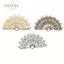 PNPIA- 100 Chiếc Hoa Filigree DIY Phụ Kiện Kim Loại Thủ Công Đầu Nối Để Làm Đồ Trang Sức