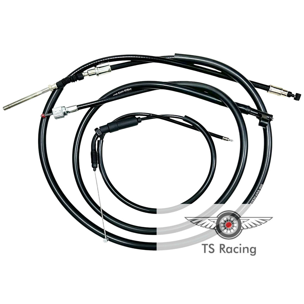 Combo dây ga dây đồng hồ dây thắng trước wave - wave nhỏ ( dây đồng hồ wave nhỏ đĩa - wave zx - fu1 )
