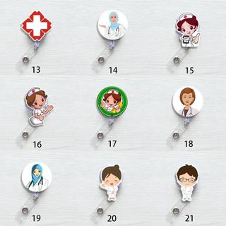 Kẹp bảng tênchipi ngành y, y tá  theo yêu cầu  hoạt hình đáng yêu