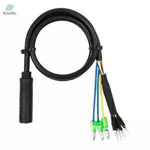 Cáp chuyển đổi dây động cơ xe đạp điện Cao su chống cháy cho bộ chuyển đổi động cơ xe đạp E Hub phía trước phía sau