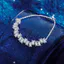 FANCIME "Midnight Sonata" Vòng tay có thể điều chỉnh bằng bạc Sterling rực rỡ