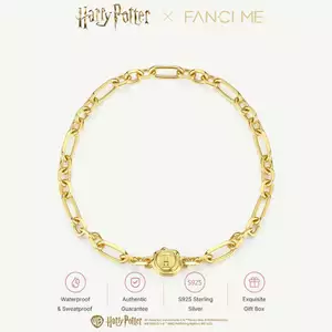 Vòng tay bạc Harry Potter x FANCIME Magic Charm Sterling