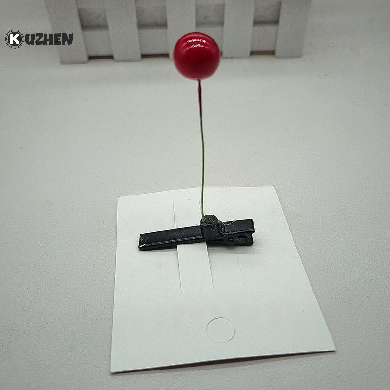 KUZHEN 5 Chiếc Dễ Thương Cỏ Tóc Ngộ nghĩnh Đậu Mầm Lò Xo Kẹp Dễ Thương Anh Đào Đầu Nấm Phụ Kiện Tóc HOT