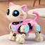 Dây Xích Điện Phong Cách Mới Robot Kitty Mô Phỏng Đi Bộ Với Hiệu Ứng Âm Thanh Đồ Chơi Bé Gái Bé Trai Nhà Chơi Đồ Chơi 260529