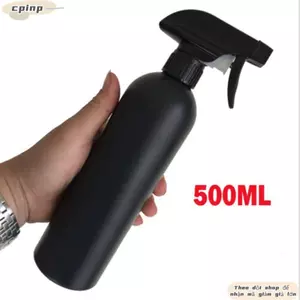 Máy phun nước phun sương mịn CPINCP, Chai xịt làm tóc đeo vai tròn 500ML, Bình tưới nước có thể đổ lại tại nhà & Salon tóc