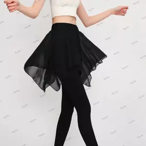 Váy Tutu Ba Lê PYCOU, Váy Nửa Khiêu Vũ Nhẹ Lưới Sheer, Kích Thước Người Lớn Thoáng Khí Chảy Chảy Thoải Mái Thực Hành Mặc Lớp Khiêu Vũ