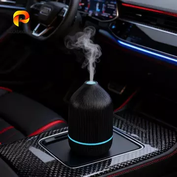 Máy tạo độ ẩm khuếch tán tinh dầu BLACKBEAR LIMIT, hoạt động yên tĩnh Máy khuếch tán công nghệ sóng âm tự động tắt, Đèn LED tâm trạng Máy khuếch tán tinh dầu 2 trong 1 USB Trang trí nội thất