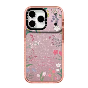 Ốp điện thoại mềm hình hoa lấp lánh nghệ sĩ cho iPhone 17 Pro Max 16 15 14 Plus 13 12 11 Ốp bảo vệ chống sốc