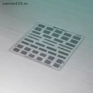 SSVN F-IPLCD Dầu xanh BGA Reballing Stencil 6 trong 1 Bộ Công cụ sửa chữa bo mạch chủ CPU chính xác cho dòng điện thoại Bảo trì hiệu quả.