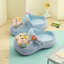 Giày VN Clogs, Thiết kế hoạt hình dễ thương, Thích hợp cho bé gái, Phổ biến, Thời trang, Thoải mái, Chống trượt, Thích hợp sử dụng trong nhà và ngoài trời, Thích hợp cho trẻ em Dép EVA từ 11 đến 12 tuổi, có đế cao gót, Thích hợp cho bé gái già, Giày bốt m