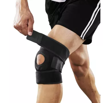 Niềng Răng Cho Đau Đầu Gối Nam Nữ, Dây Đeo Hỗ Trợ Bánh Răng Hàm, Nẹp Đầu Gối Cho Meniscus Rách Nén Tay Cho Đau Đầu Gối (Đen)