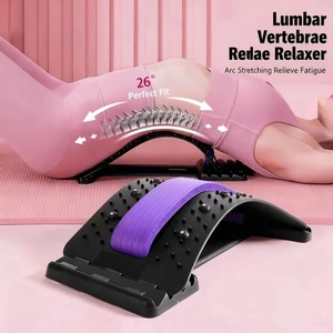 Mới Thắt lưng Cáng lưng Thiết bị thư giãn eo Máy mát xa lưng Hỗ trợ cột sống Bảng chỉnh sửa tư thế