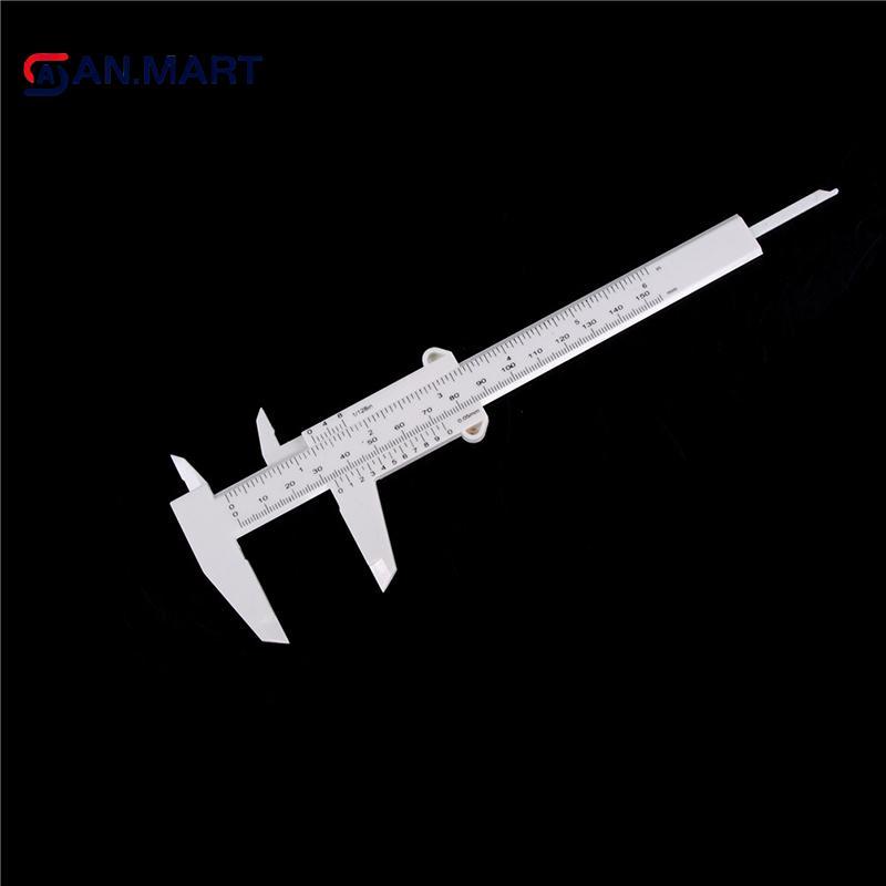 AN.MART 6 Inch 150 Mm Thước Nhựa Trượt Đồng Hồ Đo Vernier Caliper Trang Sức Dụng Cụ Đo VN