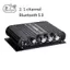 Bộ Khuếch Đại HIFI 2.1 Kênh 20Wx2 + 40W Cao Thấp Bassing Điều Chỉnh Xe MP3 Mini Amp Bluetooth 5.0 AUX Đầu Vào US US US Cắm
