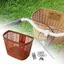 Giỏ xe đạp Jfory Lưới kim loại PP Xe đạp Giá đỡ hành lý phía trước Giỏ lưu trữ Giá đỡ lắp ráp dễ dàng Lắp đặt xe đạp gấp Thích hợp cho cưỡi ngựa ngoài trời