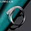 URMYLADY Bạc 925 Interweave Zircon Nhẫn Nữ Tiệc Cưới Thời Trang Quyến Rũ Trang Sức