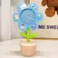 Đồng hồ báo thức sáng tạo thông minh Trẻ em Đánh thức mạnh mẽ Công cụ tiện dụng dành cho sinh viên Đồng hồ hoạt hình chuyên dụng Báo thức để bàn 6.3