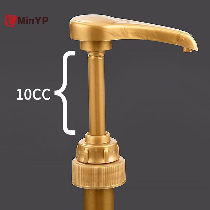CMinYP 1 / 5 Chiếc Cà Phê 750ML Máy Đựng Xi-rô Bơm Chất Lỏng Cho Xi-rô 10Ml Nước ép Chai Máy Bơm Vinh Quang