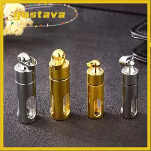 GUSTAVA Chúc Chai Vàng Bạc Trang Sức Thời Trang DIY Vòng Cổ Xi Lanh