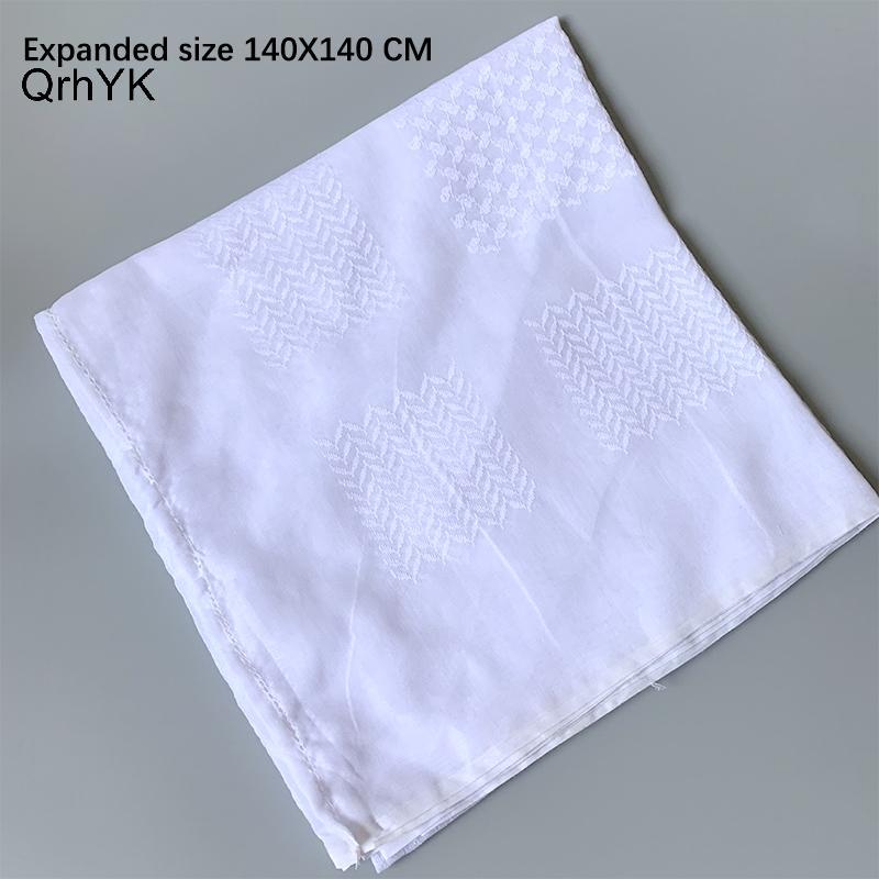 Thời Trang Nhà Máy Hồi Giáo Nam Kẻ Sọc In Khăn Trùm Đầu Ả Rập Dubai Turban Ne Quấn Ả Rập Trung Đông Sa Mạc Đầu Khăn Choàng QrhYK