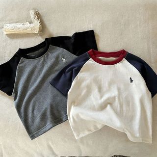 Quần Áo Trẻ Em Cotton Áo Thun Tay Ngắn 2026 Thời Trang Mới Đơn Giản Bé Trai Bé Gái Áo Bé Mùa Hè