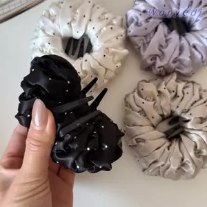 Kẹp tóc WANYEDI, Dụng cụ tạo kiểu tóc hình tròn Kẹp tóc, Phụ kiện tóc ABS 10cm Kẹp mềm để nằm và lái xe