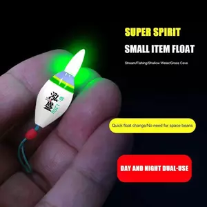 Phao câu cá điện tử CATIYAHA, Phao đèn báo Led, đèn pin 311 Slip Drift Tube Bobbers Đuôi ngắn