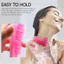 Thermochromic Body Silicone Scrubber Soft Tắm Tẩy tế bào chết Tẩy tế bào chết Bàn chải dầu gội công dụng kép